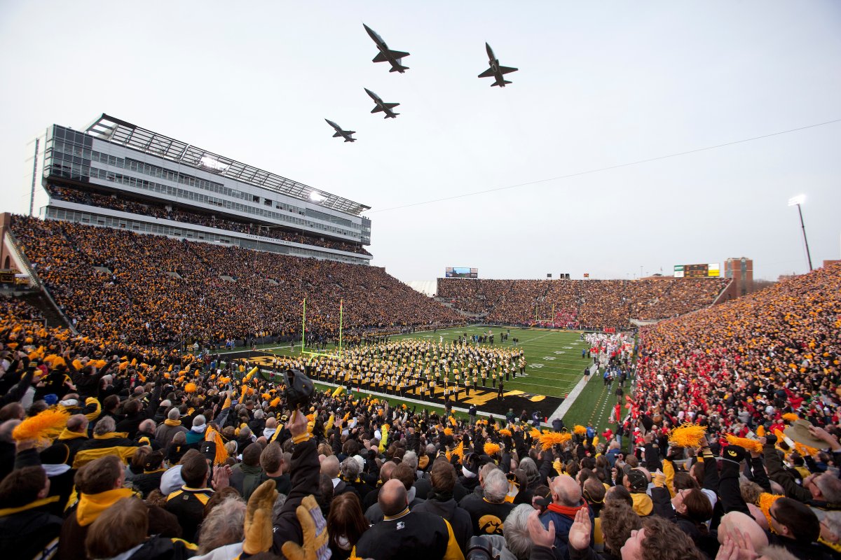 13 years ago today we had a flyover at Kinnick that was a bit different