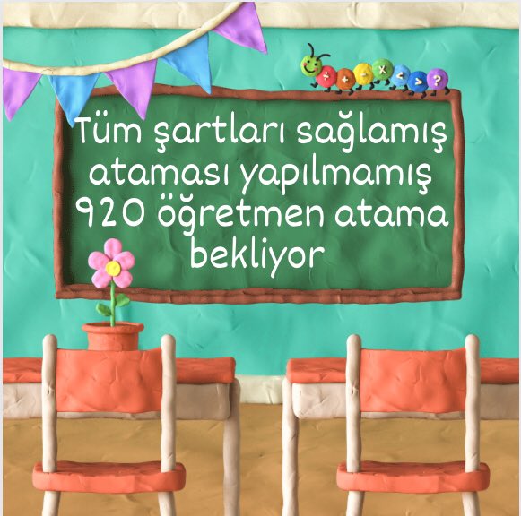 Aylin55139292's tweet photo. #920ÖğretmeneAtamaSözüTutulsun 
  @tcmeb @mebpgm @Yusuf__Tekin @prof_mahmutozer @kemalsamlioglu @CelileErenOKTEN @yilmaznazif @farukyelkenci @filizkilicresmi https://t.co/AZayHo32Hi