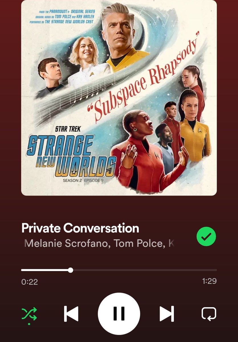 pingubest's tweet photo. Happy #MelCrushMonday
I want to see more #CaptainBatel in season 3, and more singing from @MelanieScrofano in any platform 😊
Agree?
#MelanieScrofano
#StarTrekStrangeNewWorlds
#WynonnaEarp https://t.co/2kH77aOQAv