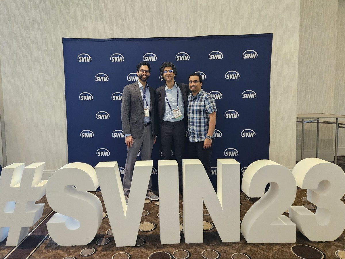 HMasoud_'s tweet photo. @almuftifawaz 🙏They keep getting better! 🙌 @svinsociety #SVIN23 was an absolute 💥 @upstateneuro crew  enjoyed a tour de force 🤯 &amp; truly generative conference 🧠🌩 - can't wait till next year! #SVIN24 @AlexandraCzap https://t.co/7FRS4fjMeZ