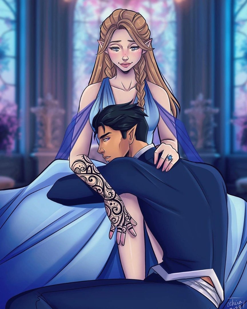 __nextsupreme__'s tweet photo. Feysand invented love and soulmatism, we live in their world and their supremacy because no one can ever surpass them.

🎨 @/cheldz_art @/gessueter on ig https://t.co/6mezT4EAmV