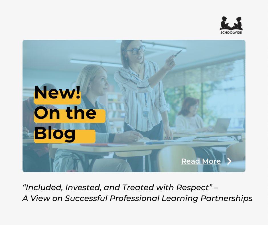 New #OnTheBlog 💡What are some of the most important aspects of creating successful professional learning partnerships that keep educators authentically engaged, motivated, and excited about #PD? 

bit.ly/49JaAU2