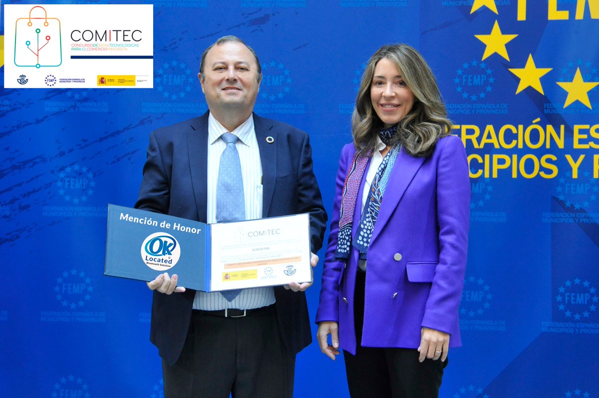 ¡Estamos de celebración!
Hoy hemos recibido de la Secretaria de Estado de Comercio, Xiana Méndez Bértolo MENCIÓN HONOR del Concurso de Ideas Tecnológicas para Comercio Minorista categoría Venta Presencial.
Se suma al Primer Premio recibido en 2020 en la categoría Comercio Rural.