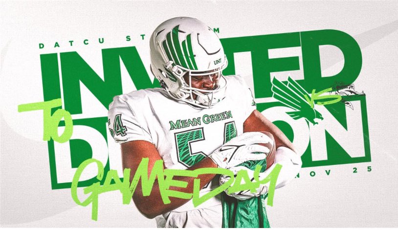 Really excited to finally get out to a game. #meangreen <a href="/CLHawksFB/">CL Hawks Football</a>