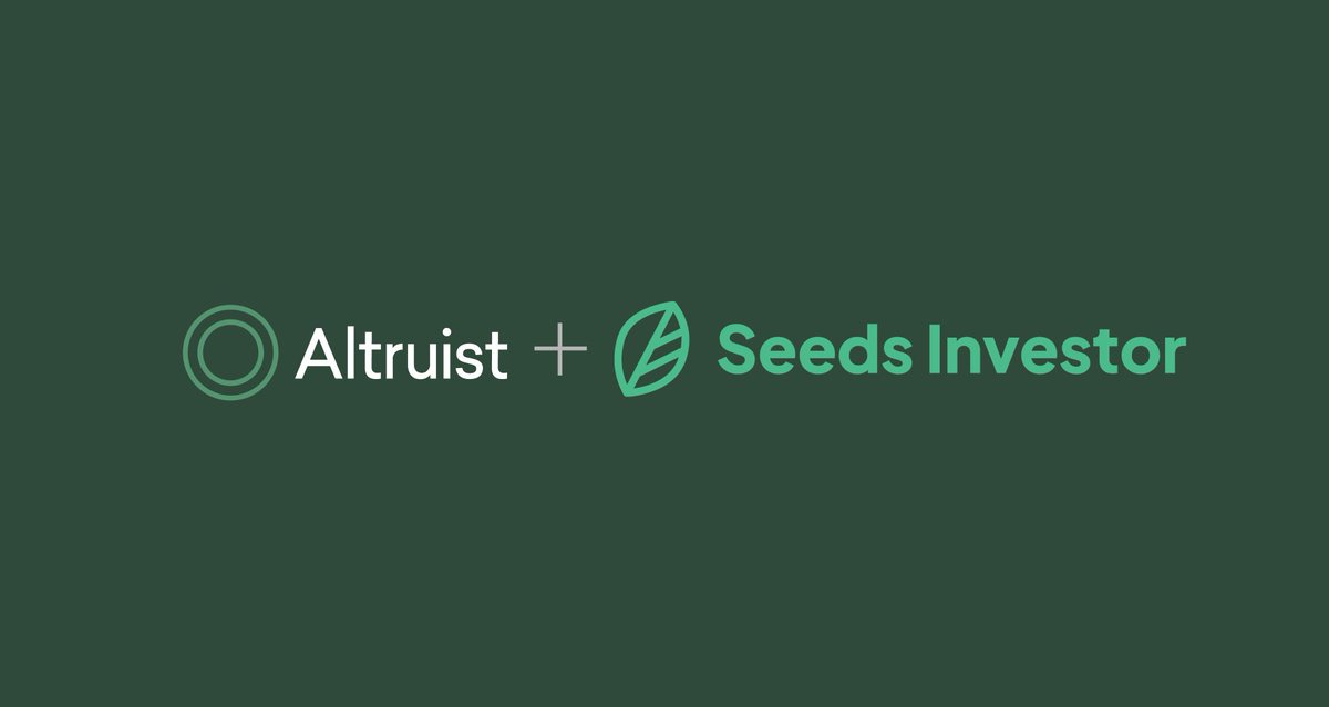 Did you miss our webinar with @SeedsInvestor last week? Watch the replay to redefine your client relationships through meaningful investing. Watch now: altruist.com/investing-as-a…