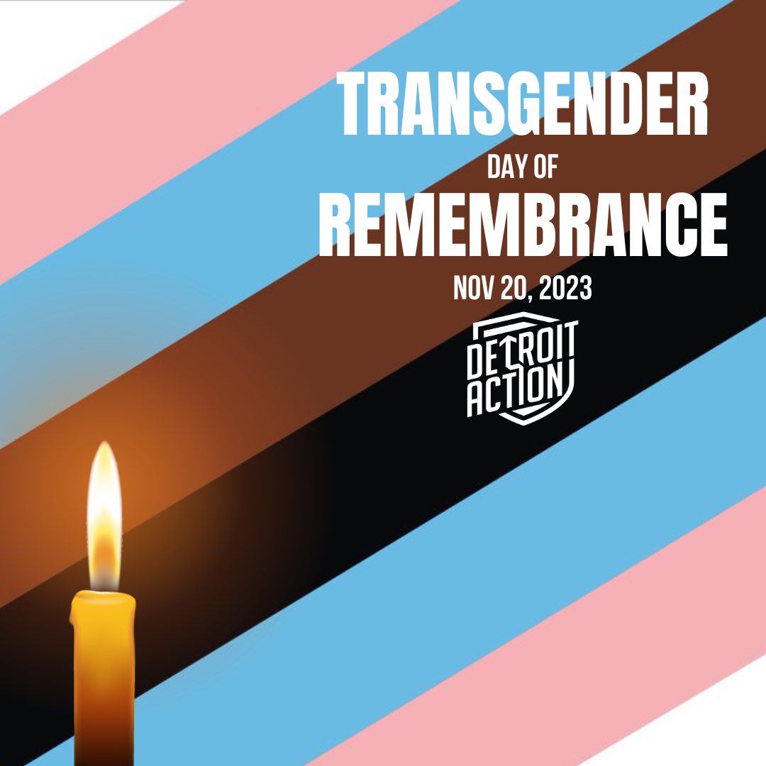 Everyone has a right to live their lives freely, securely and unapologetically, without the fear of hate and discrimination.  Today we honor the memory of those lost to acts of transphobia, prejudice and discrimination.

#TransDayOfRemembrance #TDOR2023