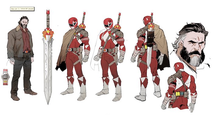 _amyjojohnson's tweet image. I can’t express how ridiculously excited we are about @Danmora_c character designs for #mmprthereturn! Especially Jason #RedRanger as a middle aged badass. @boomstudios kickstarter.com/projects/boom-…