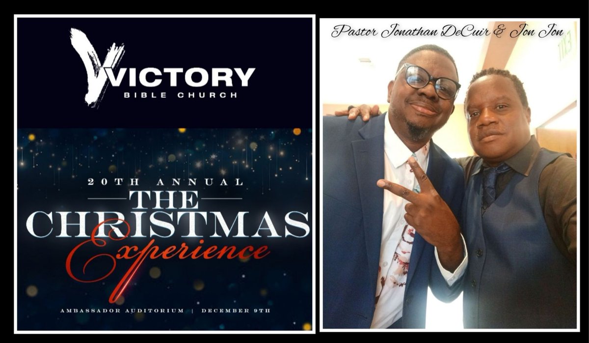 Tickets Are Definitely Going Fast...For More Information Please Check Out The Link Below. Love Yall Fa'Life One Love Fa'Sho.... victorybiblechurch.ticketspice.com/the-christmas-…
#TeamJonJon #JonJon #JonJonHarreld