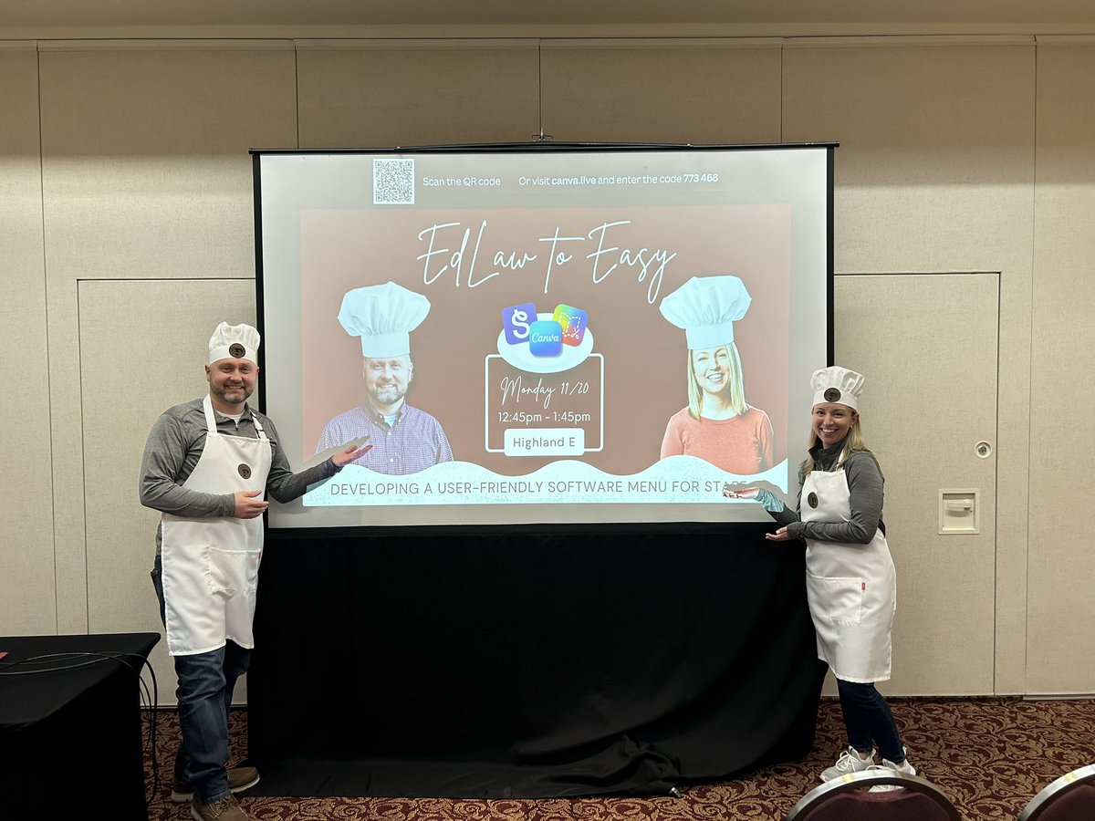 MsKuitems's tweet image. Today we presented at #NYSCATE23 about @OPSchools #EdLaw2D software menu! 👩‍🍳💻