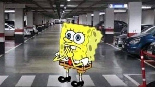Perdido en el estacionamiento de Paseo Galería