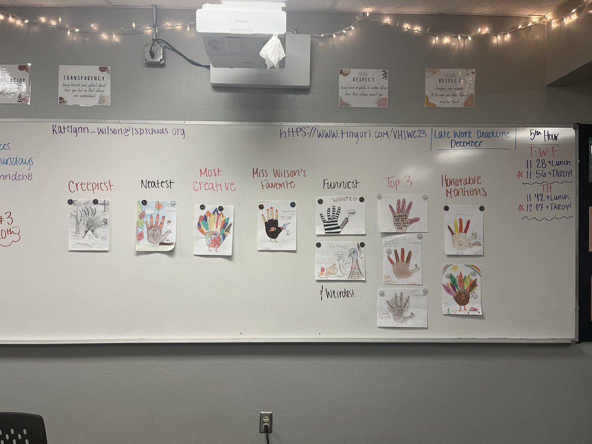 Favorite Day of the Year!!! Hand Turkey Competition Day!!🧡🦃