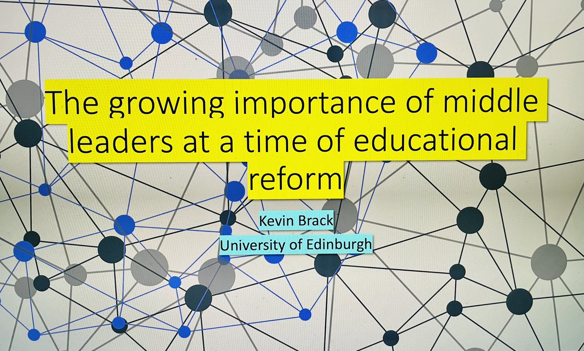 Kevin Brack (@kjlbrack) on Twitter photo Thank you to <a href="/gtcs/">The General Teaching Council for Scotland</a> for the opportunity to share thoughts on the importance of middle leaders within educational reform with future and current middle leaders across Scotland today. 👍
You can read my thoughts here readymag.com/gtcscotland/Te… Thank you to <a href="/gtcs/">The General Teaching Council for Scotland</a> for the opportunity to share thoughts on the importance of middle leaders within educational reform with future and current middle leaders across Scotland today. 👍
You can read my thoughts here readymag.com/gtcscotland/Te…