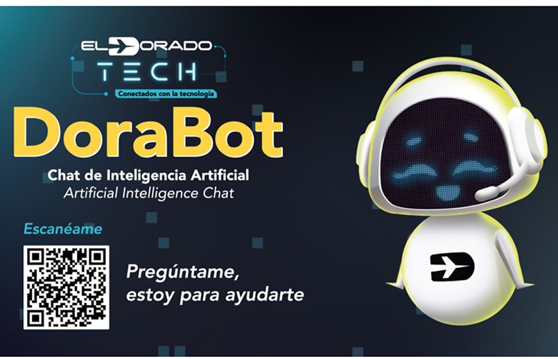 XwapLatam's tweet photo. ✈️ El aeropuerto El Dorado presentó asistente virtual impulsado por IA 🤖 

A través de la inteligencia artificial, Dorabot, podrá asistir a los viajeros por medio de WhatsApp con información, recomendación y orientaciones de sus vuelos. 

#Colombia #Airport #AI #TechNews https://t.co/HdJLB7wcDM