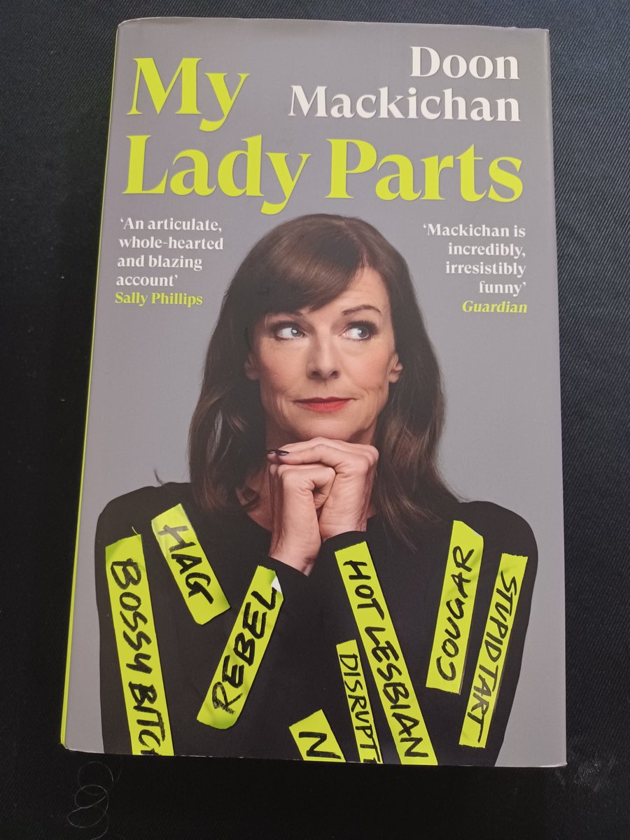 A joy to welcome the multi talented @DoonMacKichan to Central Library in conversation with @ktpop! @McrLitFest @WaterstonesMCR #MyLadyParts #TwoDoorsDown #SmackthePony