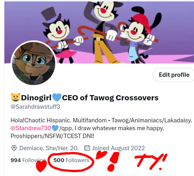 😺Dinogirl💙DTIYS pinned!📌 tweet media