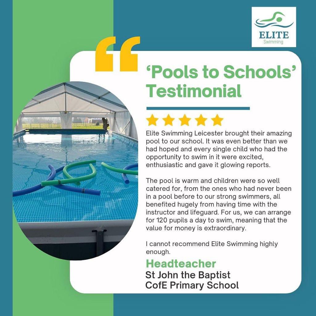 Are you a school located in Leicester? Do you have connections to a school in Leicester?

Please spread the word about a fantastic opportunity now open to children in the Leicester area 🏊🏽‍♀️ 🏊 🏊‍♂️ 

Please contact leicester@eliteswimming.co.uk to enquire.