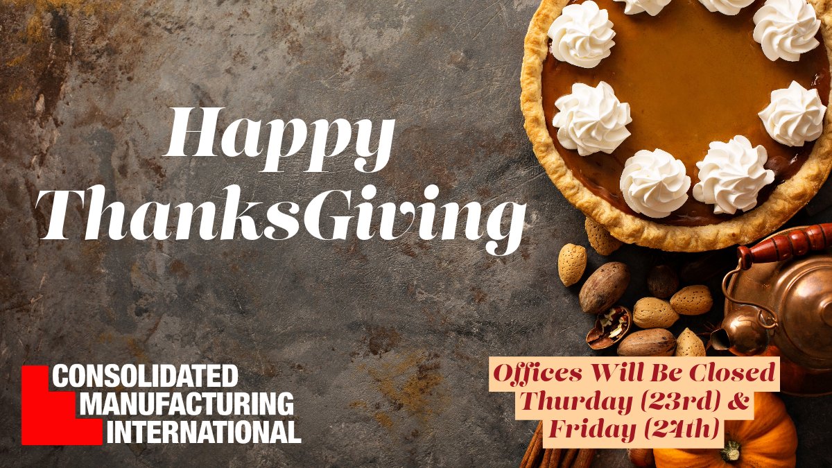 As we gather to celebrate this season of gratitude, we at CMI want to extend our heartfelt thanks to you. Your support and trust in our services have been invaluable, and it's because of clients like you that we continue to grow and thrive. Wishing you a bountiful Thanksgiving!