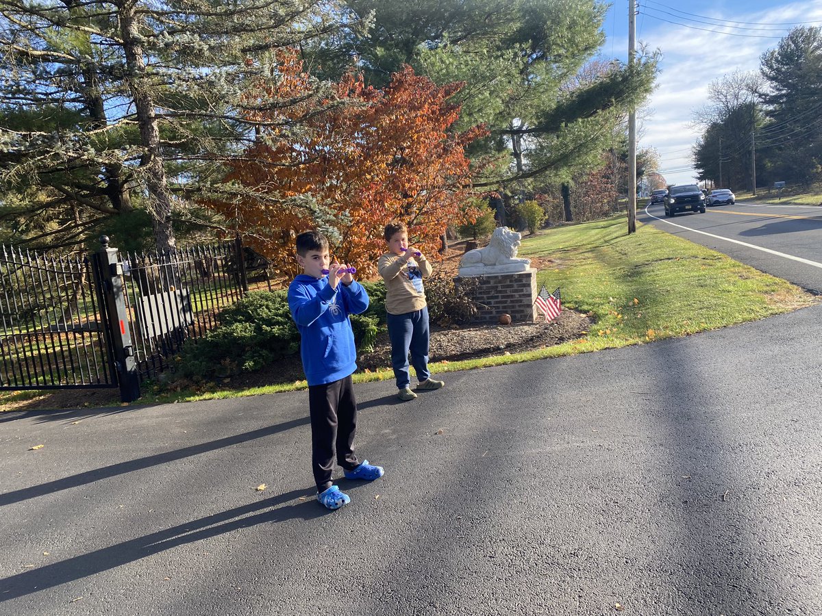 It’s like a lemonade stand but with recorders.
