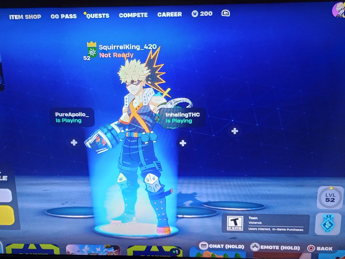 SilverFang_420's tweet photo. Hey humans time for some #FortniteOG #fortnite if anyone wants to #chill #letsmakefriends #smallstreamer #SmallStreamersCommunity #kacchan #KatsukiBakugo #MyHeroAcademia #GoodVibesOnly #MentalHealthMatters #mondaythoughts #StonerFam #TwitchStreamers #gamer
https://t.co/0e5lhGhgN6 https://t.co/NGXiSvehpV