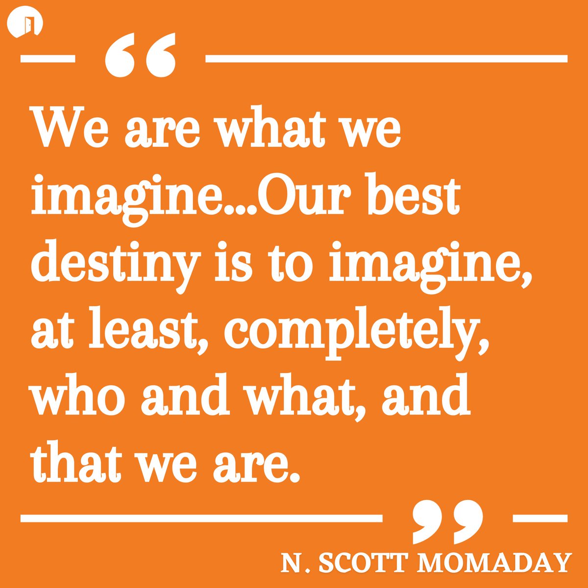 On Native American Heritage Day, we’re reflecting on this quote from N. Scott Momaday, an award-winning Kiowa writer, because of its alignment with our mission of empowering youth to imagine bright futures for themselves.
#FuturesandOptions