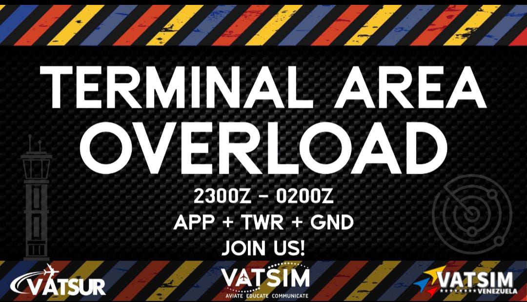 Join us with the Best ATC Services of the region. APP + TWR + GND. <a href="/vatsim/">VATSIM</a> <a href="/vatsimve/">Vatsim Venezuela 🇻🇪</a> <a href="/vatsur/">VATSIM South America</a>