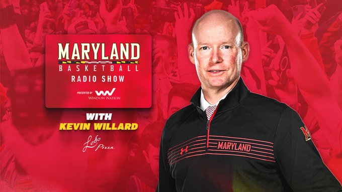 Join us tonight for The Maryland Basketball Radio Show with <a href="/KevinWillard/">Kevin Willard</a> and <a href="/ExCoachKnoche/">Chris Knoche</a> starting at 7 PM from <a href="/LedoPizza/">Ledo Pizza</a>! Also will have <a href="/Jahari2_/">jahari</a> and Lonny Baxter on the show!
🔊 - go.umd.edu/3FzXRW9 
🔊 - One Maryland App 
🔊 - 105.7 FM (Baltimore) / The TEAM 980 AM