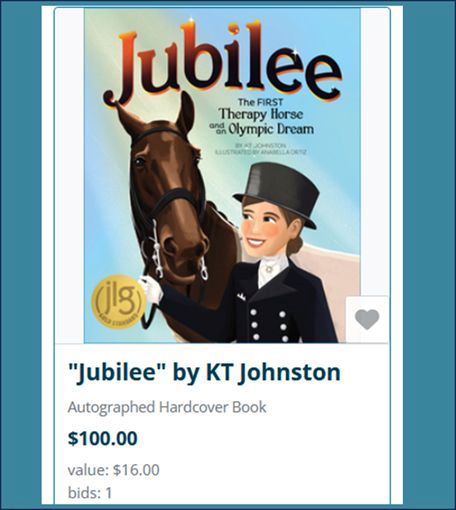 OK, I promised I’d post the link for The Dressage Foundation’s online auction. It just went live this morning, and look at that fantastic bid on JUBILEE already❣️

You never know when you might find something to bid on ~

32auctions.com/organizations/…