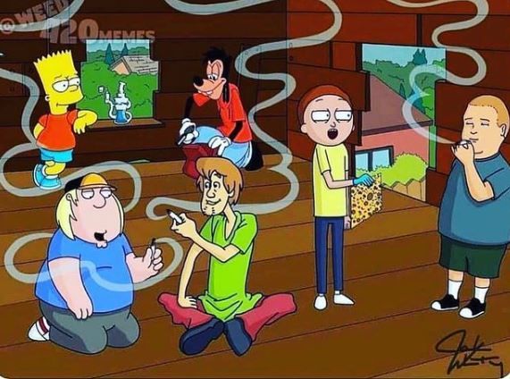 When the whole squad links up for the sesh