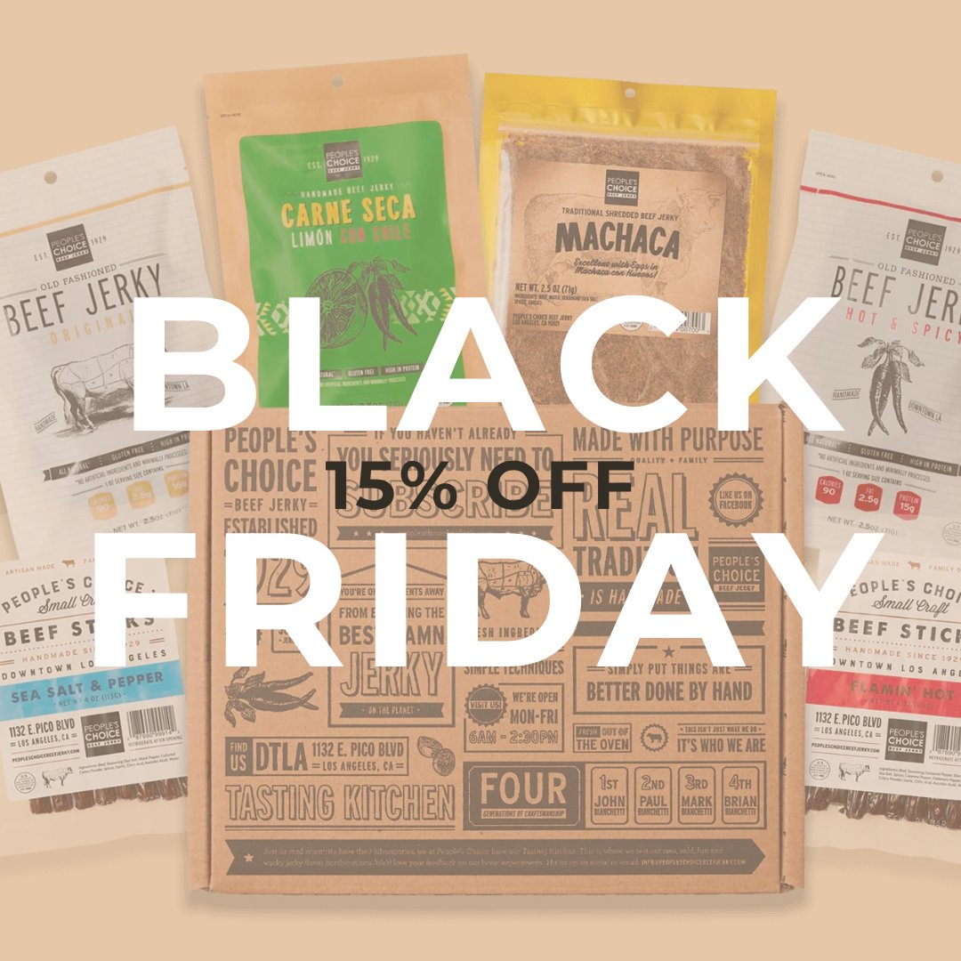 GET MORE BEEF WITH LESS DOUGH...

That’s right. It’s time for 1 of 2 super RARE sales!🥩

From November 20th - November 27th, we’re giving you 15% off everything — sitewide! At checkout, use code: BLACKFRIDAY2023