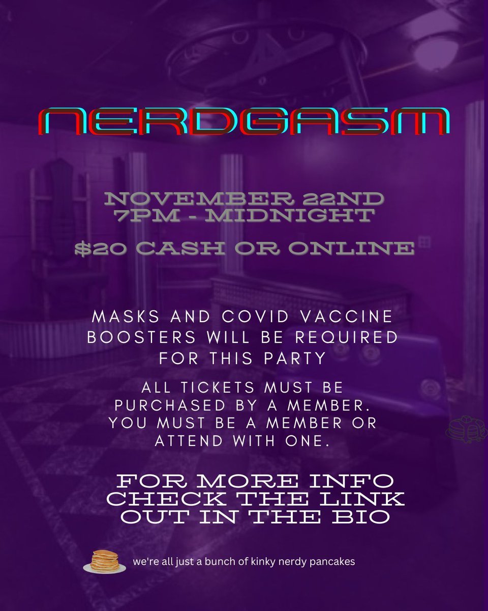 Unleash your imagination to vandalize your beloved game. Your creativity and the rules are the only factors that limit your play.
#thresholdsociety #threshold #losangelesdungeon #labdsm #lakink #losangeleskink #thresholdla #kinkcommunity #dungeonparty #bdsmlife #lgbtevents #pride