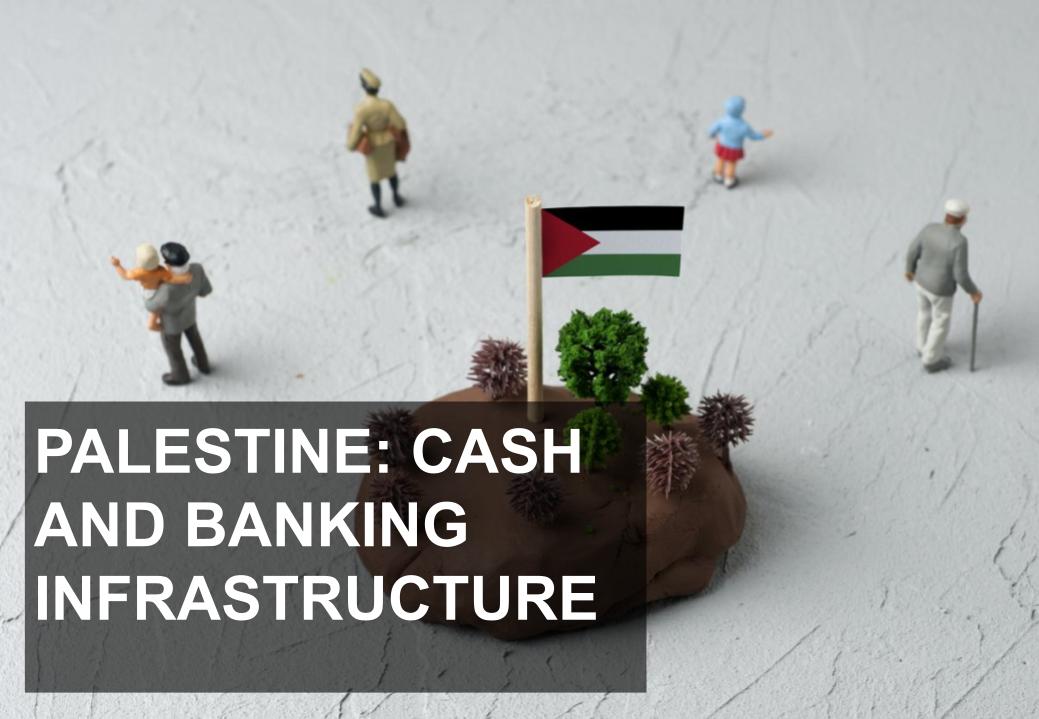 CashEssentials's tweet photo. #Cash from #Israel prevails in #Palestine. #Crossborder #payments are unstable. #Cash #transfers will have a limited #impact without #humanitarian #aid in the form of #supplies to help #displaced #Gazans.

https://t.co/Ys574gUdWq | @econobitch #payments #MiddleEast https://t.co/bBJXMkeKkM