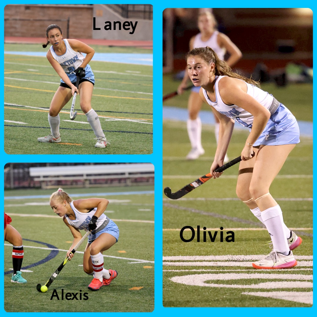 Congratulations to these three Field Hockey members  for being recognized as VHSL First Team All State!
Laney Reiser
Alexis Williams
Olivia Stafford