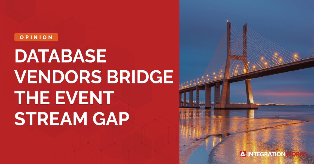 IW_Global's tweet image. Today, it's great that most database vendors see event streams as a must-have integration method and help bridge the gap between databases and event streams. 
To all database vendors, can we have more, please?ow.ly/9Vjf50Q8lhC
#eventstreaming #eventprocessing #integration