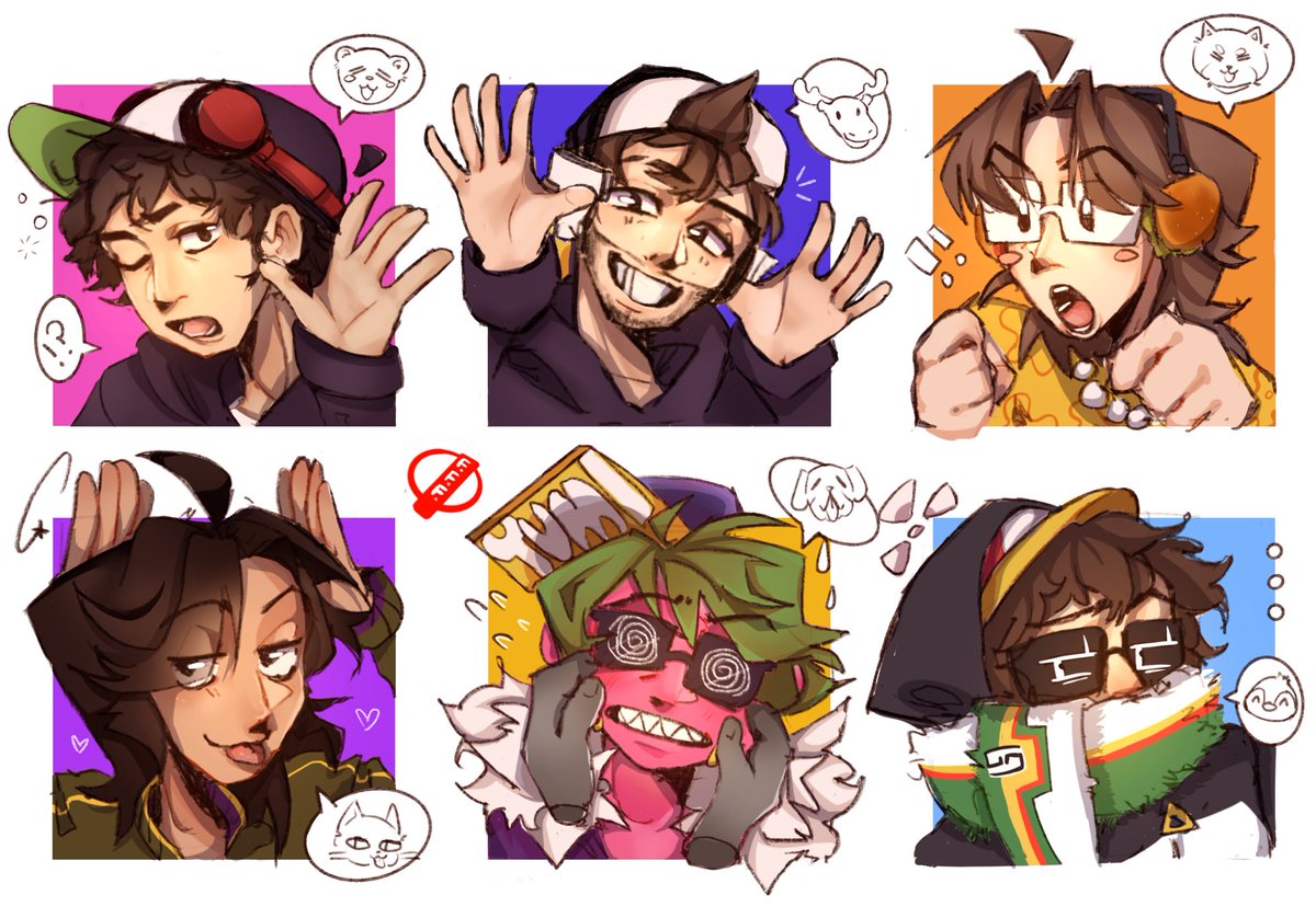 firefistfiri's tweet image. ... 🐶🐱🐻🐧 ??
#grouptwt #thegroupchat #softwillyfanart #yumifanart #grunkfanart #bigtfanart #larrycroftfanart #isaacwhyfanart