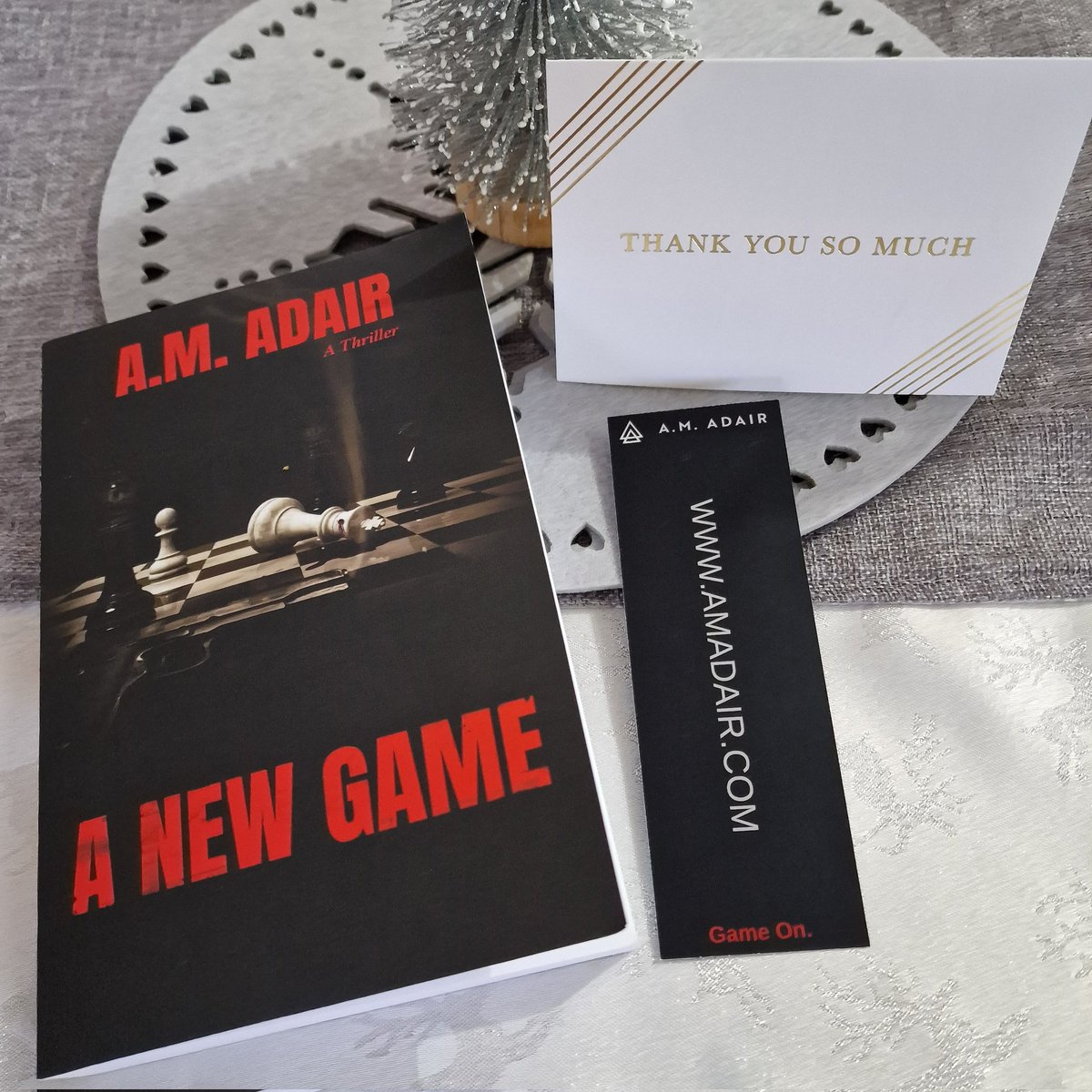 Awesome to receive this today.. A New Game, The new book by @AMAdair6 .. this will certainly keep me occupied during my final few weeks of recovery..

#veteranauthor #femaleauthors #author #book #booklover #Podcast