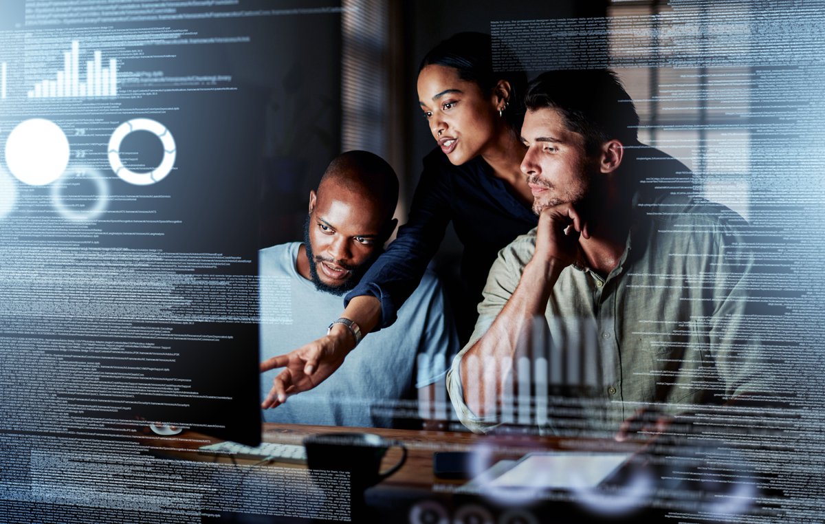 Deltek's tweet photo. Discover how intelligent character recognition (#ICR), artificial intelligence (#AI), natural language processing (#NLP) &amp; robotic process automation (#RPA) technologies help government contractors of all sizes streamline workflows &amp; save time: https://t.co/veABz6wFnj

#GovCon https://t.co/I42x2Q49aP