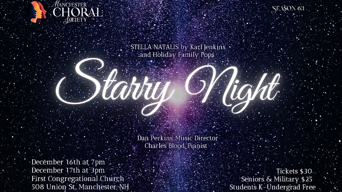 RandyArmstrong9's tweet photo. Thrilled to be performing World Percussion for Stella Natalis by Karl Jenkins &amp; Holiday Family Concert with the Manchester Choral Society &amp; Orchestra • Dan Perkins, Director on Dec. 16 @7pm &amp; Dec. 17 @3pm • First Congregation Church • Manchester NH • https://t.co/lnAYUz8kFw