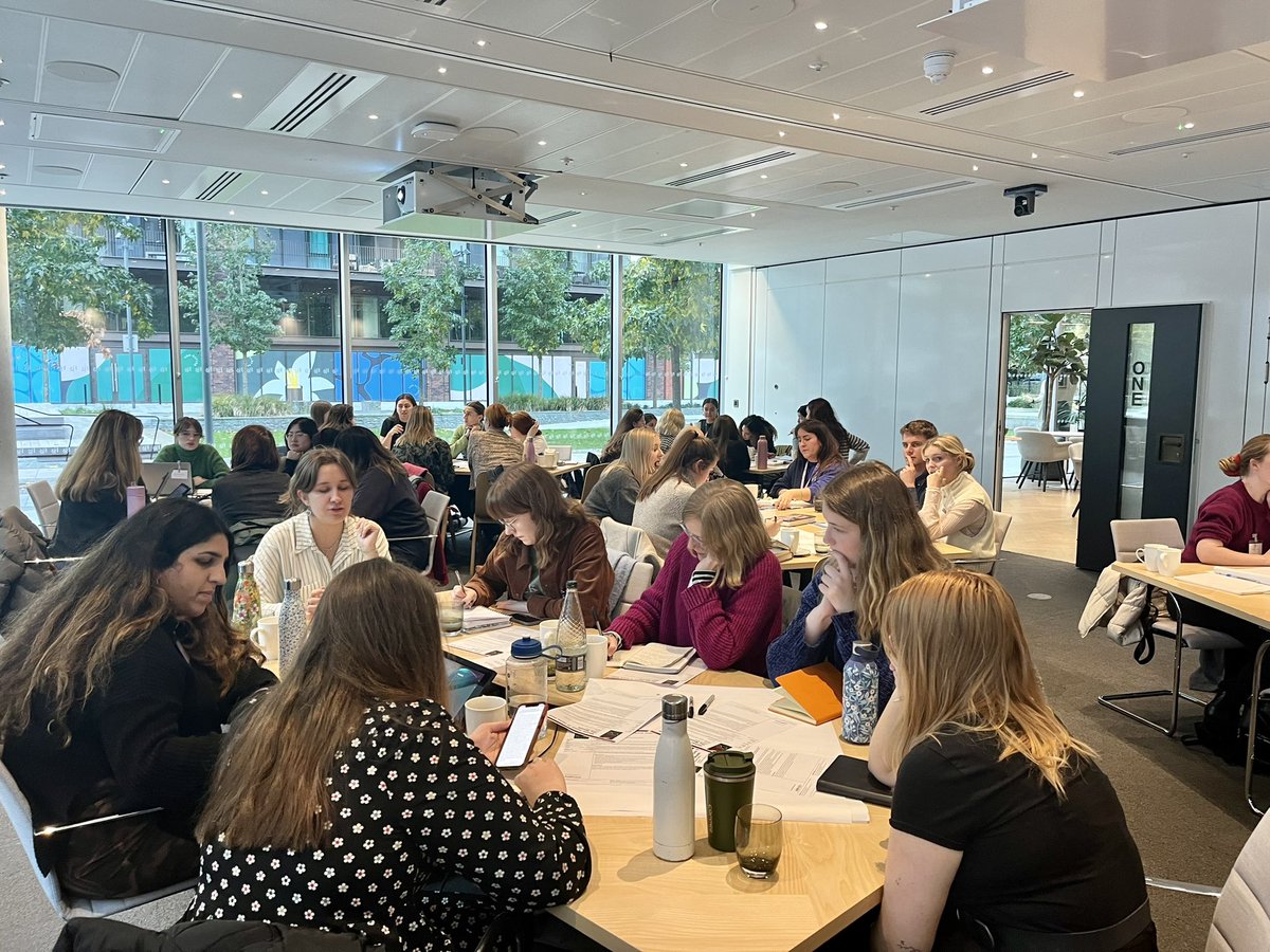 izsmith95's tweet photo. Career highlight! I organised and ran the PPC’s Junior Publicists Training Day, with Liv Thomas.
It was wonderful to meet 40 of our industry’s junior publicists who asked insightful questions and brainstormed fantastic PR campaigns!
Thanks to the journos &amp; PRs for your time! ✨ https://t.co/E3wVd5KEUr