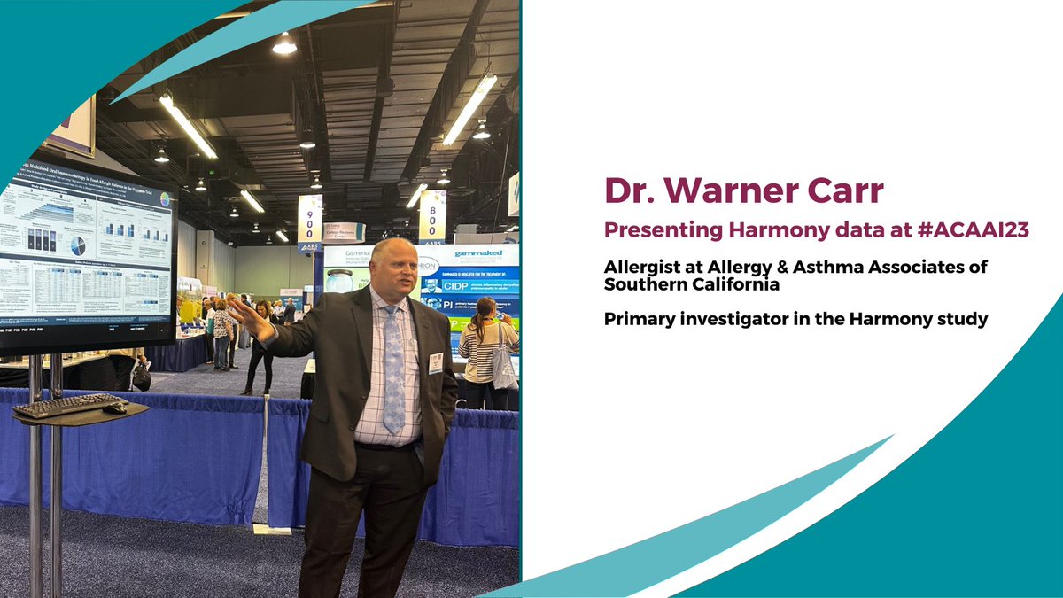 We're grateful for the opportunity to share promising results with the food allergy community at #ACAAI23! #ICYMI, read highlights from our Phase 1/2 Harmony Study evaluating ADP101 for the treatment of patients with mono- and multi- #FoodAllergy here: bit.ly/49rPSIh
