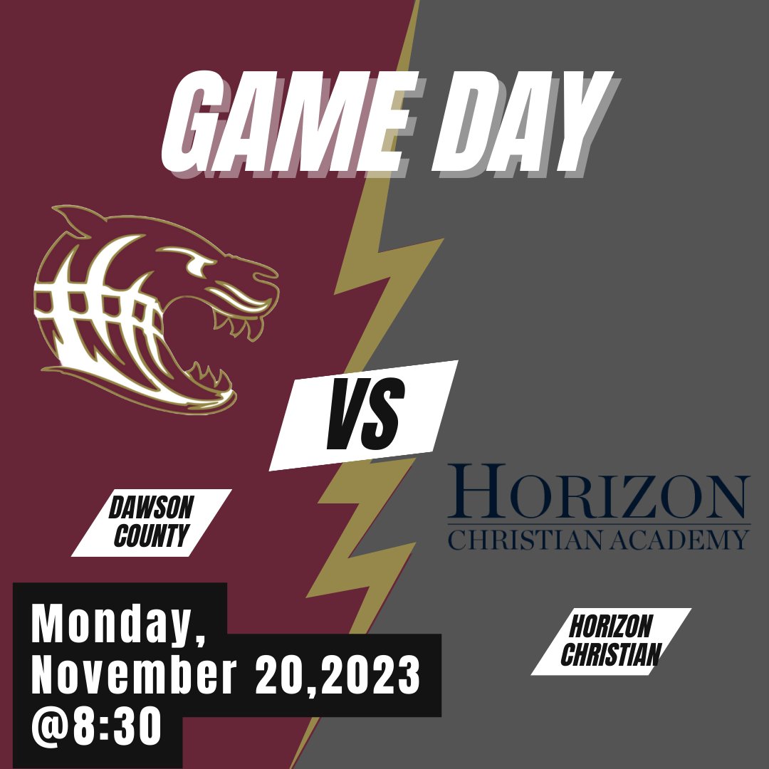 🚨GAMEDAY🚨 📅Today 🆚Horizon Christian Academy 📍North Forsyth High School ⏰ Varsity Boys: 8:30pm Looking to bounce back in the 2nd round of the North Forsyth Raider Classic against Horizon Christian Academy. Tiger Nation your boys could use your support tonight! #OneDawson