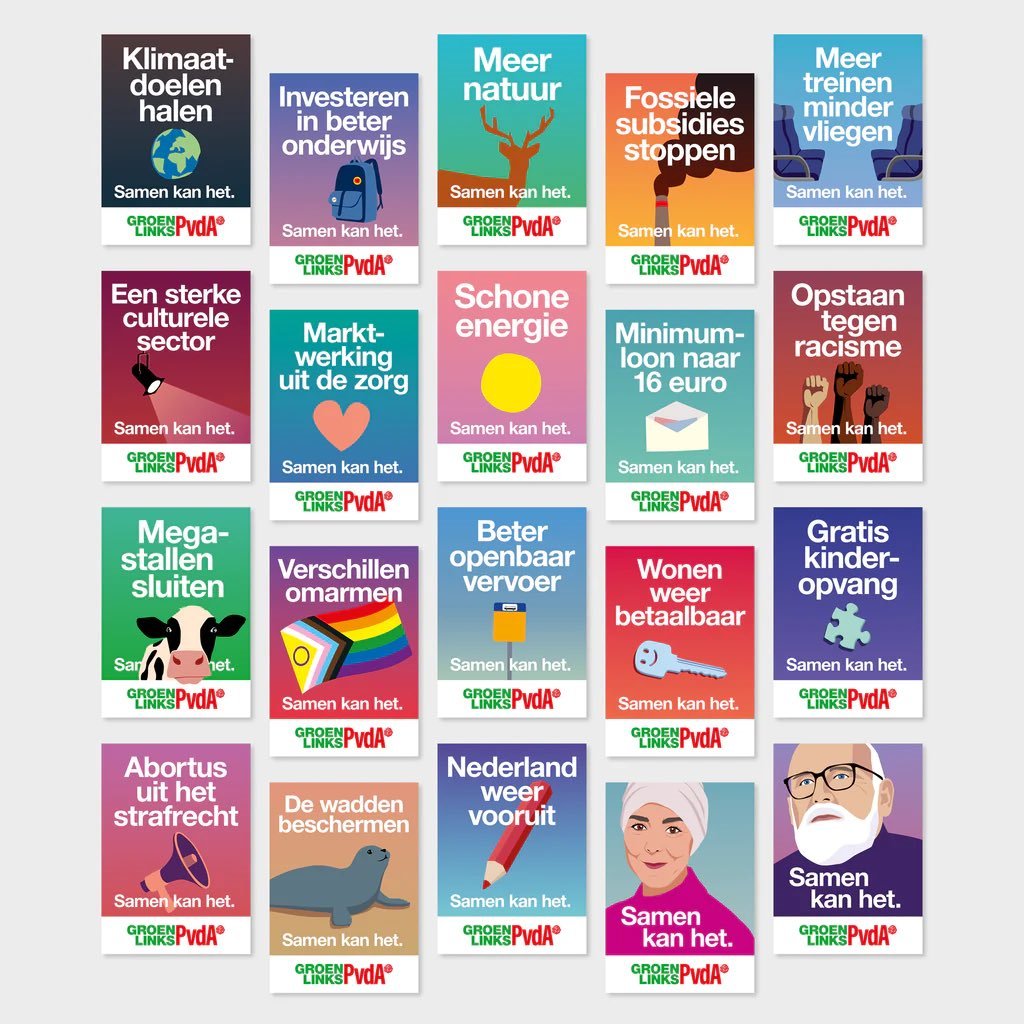 Tien redenen waarom ik @GroenLinks-<a href="/PvdA/">Partij van de Arbeid</a> i.e. #VerenigdLinks stem > 
(1) Groen, sociaal én progressief: de partij die ecologie, sociaal-economische gelijkheid en anti-discriminatie evenredig en consistent bij elkaar brengt. groenlinkspvda.nl/verkiezingspro…