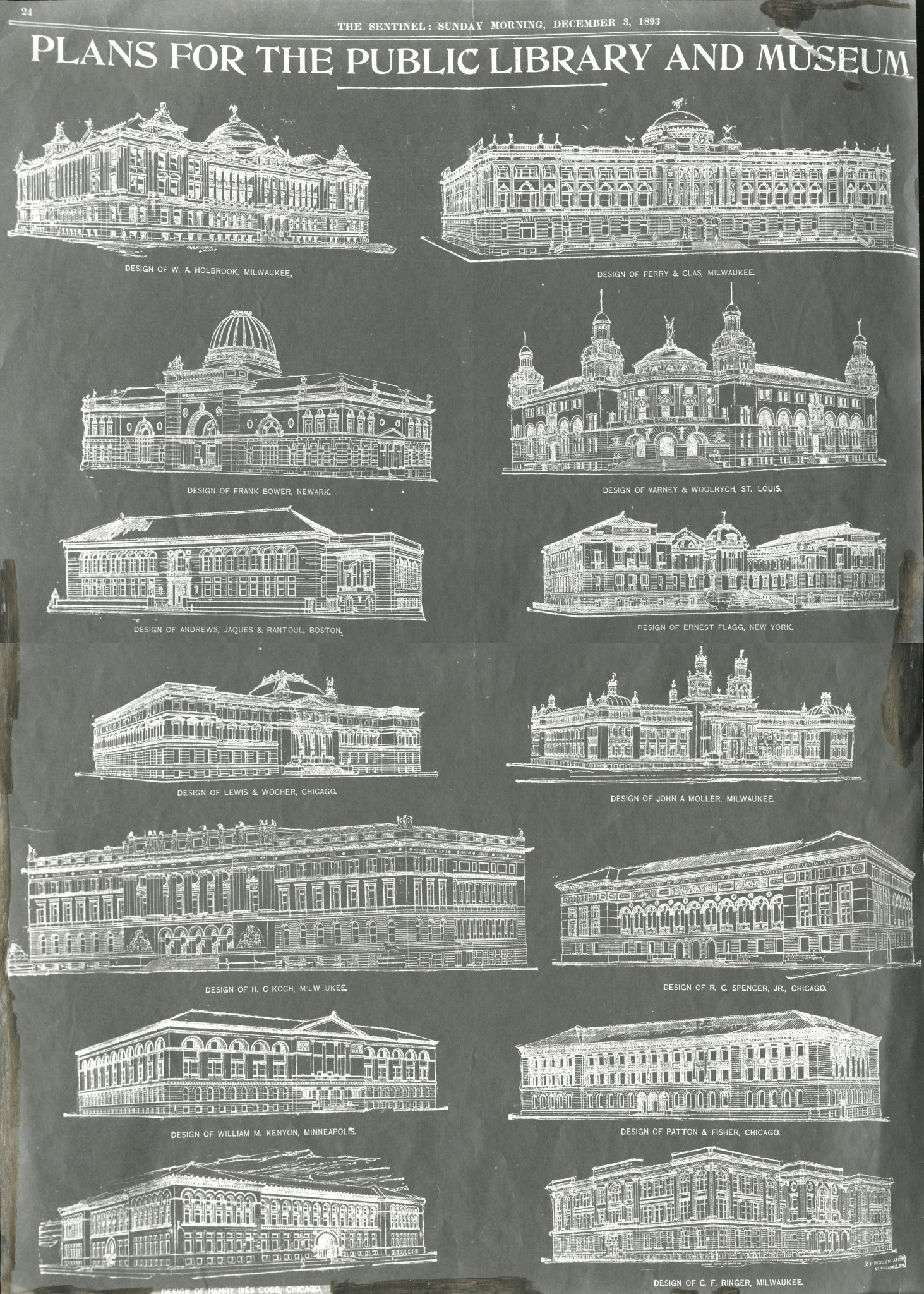 Frank Lloyd Wright Milwaukee Public Library