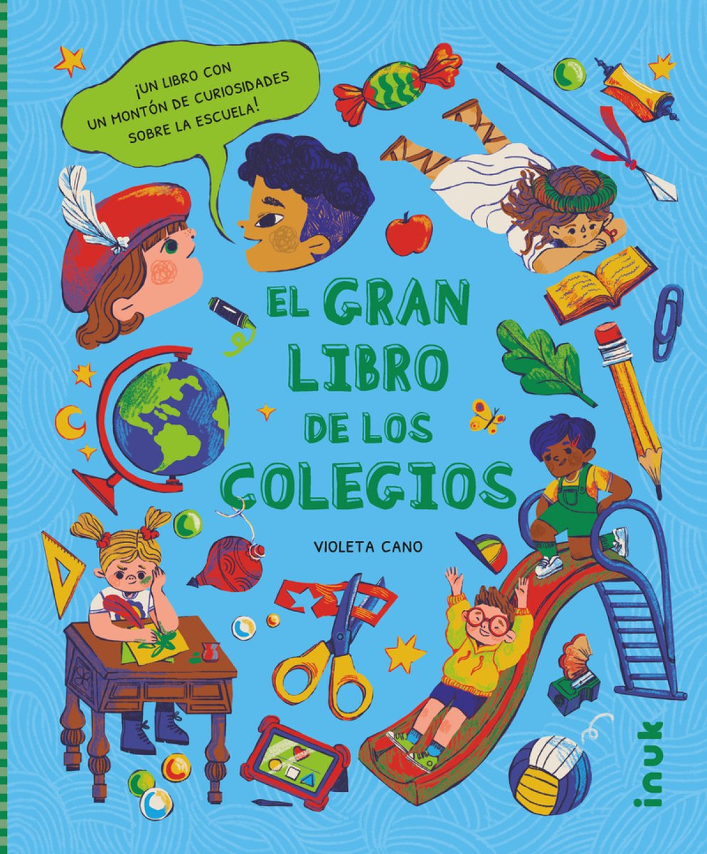 "El gran libro de los colegios" habla de infancia, de escuelas, de maestras y maestros, del recreo y el comedor. Y, por supuesto, del derecho a la educación; en esta página en concreto, del de las niñas.

#DiaMundialdelaInfancia ✊🌈