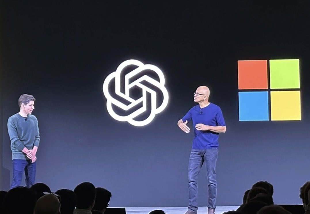 OVER 90% OF OPENAI STAFF THREATEN TO QUIT OVER SAM ALTMAN EXIT

$MSFT