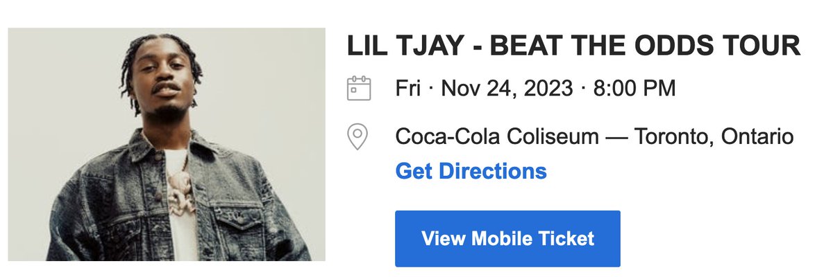 ConcertsFanTO's tweet photo. 🎟️CONTEST🎟️

We're giving YOU a chance to WIN a pair of tickets to Lil Tjay, Fivio Foreign, &amp; Killy @ Coca-Cola Coliseum

To Enter (Follow All Steps):
1. Follow/Retweet/Like/Tag a friend
2. Complete your entry (links in thread ⬇️) https://t.co/oQiXdart7f