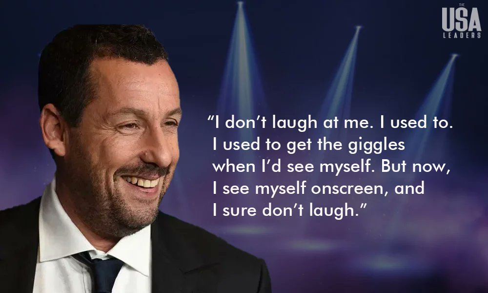 leaders_usa's tweet image. “I don’t laugh at me. I used to. I used to get the giggles when I’d see myself. But now, I see myself onscreen, and I sure don’t laugh.”

Read More: tinyurl.com/2dvdz2tp

#StayRooted #adamsandler #adamsandlerquotes #reality #RealityTalk #tuesdaymotivations