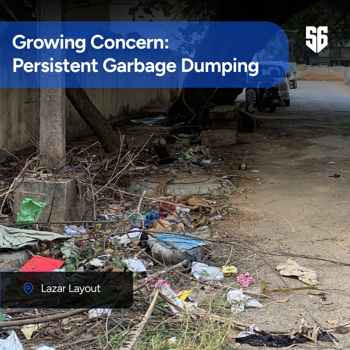 localby56's tweet image. Keeping #Bengaluru clean starts with each of us. Let's take responsibility and say no to garbage dumping.

@swaccha_bbmp 

#NammaBengaluru #garbagedumping #swachhbharat #56Secure #India