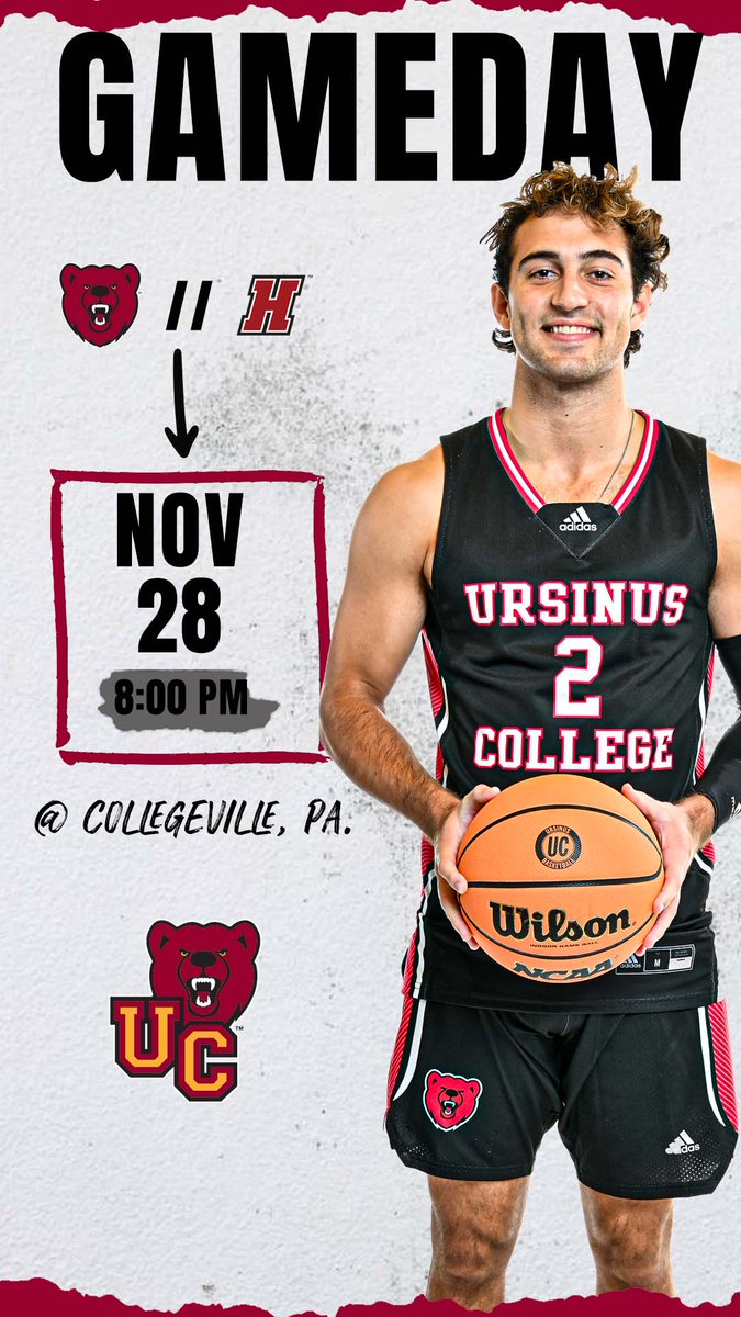 ucathletics's tweet photo. First Centennial Conference home doubleheader of the season for @ursinuswbb and @UrsinusMBB tonight! #UpTheBears https://t.co/HTsEFH3Wm7
