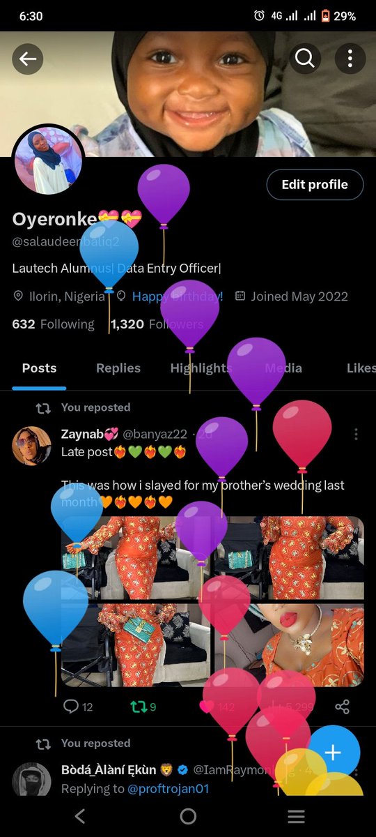 salaudeenbaliq2's tweet photo. Alihamdulillah for the gift life🙏🙏 Happy birthday to me and welcome to a new dispensation 🎉🥂🥂 https://t.co/AX3YGjw8yX
