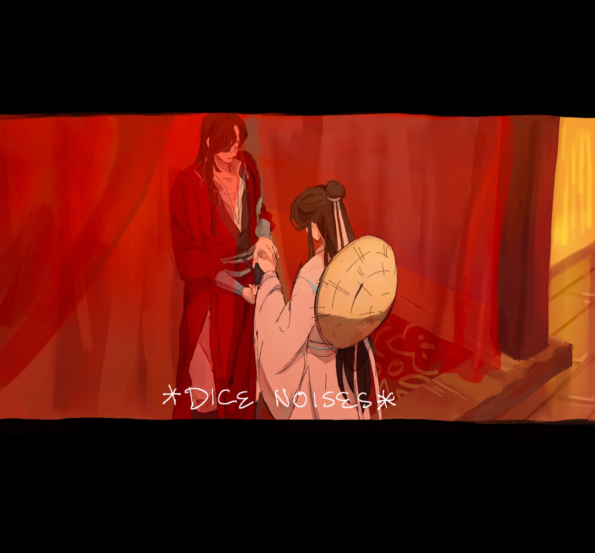 call me internet explorer because i am slow
bro i started working on this fanart when the iconic red curtain scene TGCF episode dropped (episode 2 or something so like 3? 4? weeks ago) and i am only now finishing it 💀erm happy november #TGCF #tgcffanart #tgcfs2